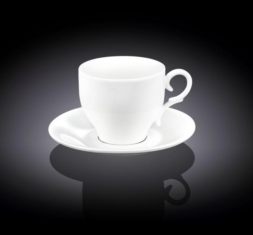Чашка кофейная с блюдцем Wilmax 90 мл, WL-993103 - фото 1 - id-p5675694