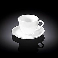 Чашка чайная с блюдцем Wilmax 190 мл, WL-993175