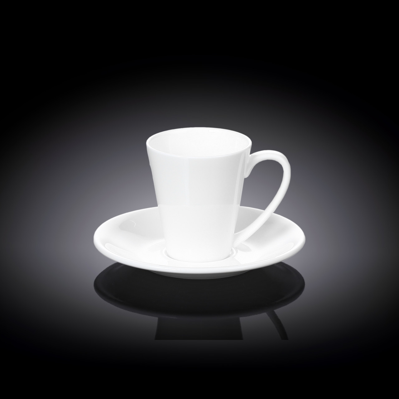 WL-993054, Чашка кофейная с блюдцем Wilmax 110 мл - фото 1 - id-p5563186