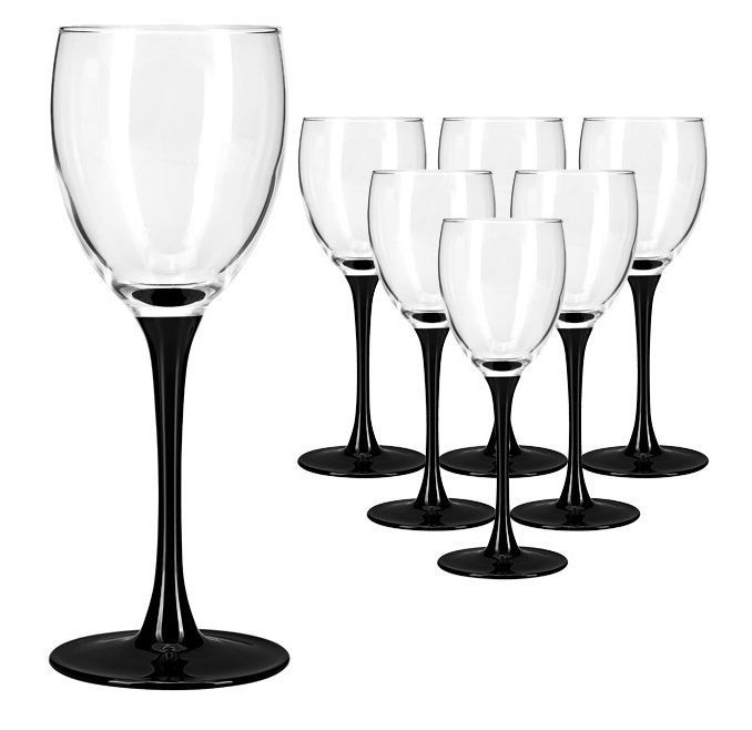 Набор бокалов для вина Luminarc ОСЗ Domino 250 мл 6 пр H8169 - фото 1 - id-p5554821