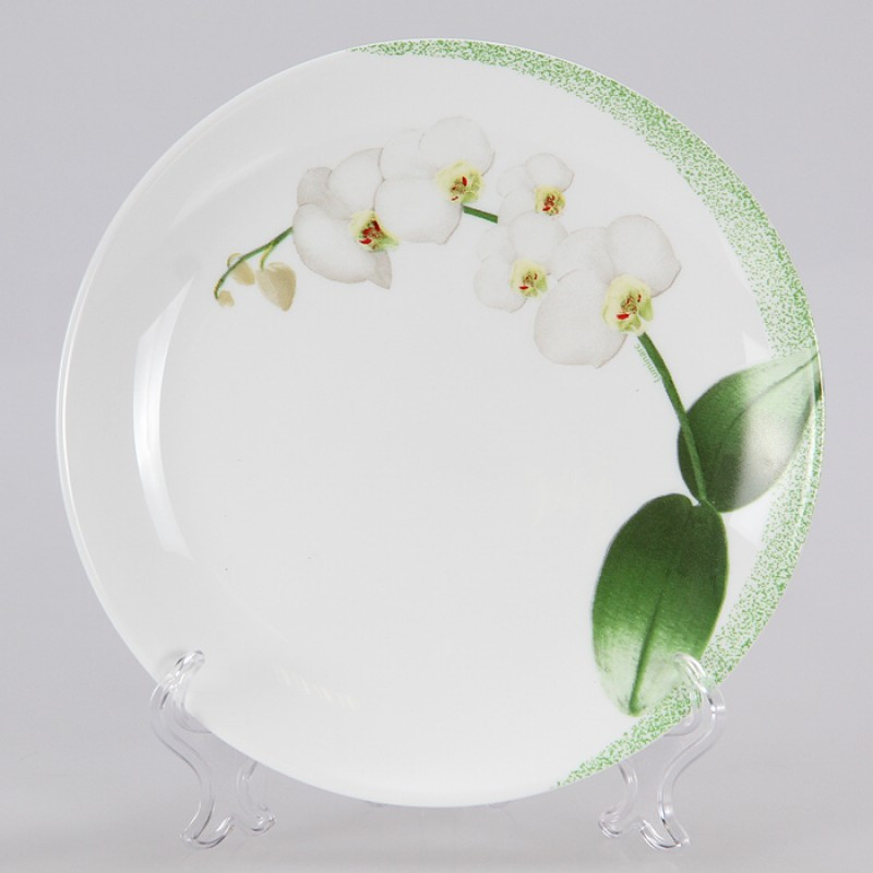 Тарелка обеденная Luminarc White Orchid 27 см, N9704/J7484 - фото 1 - id-p8651606