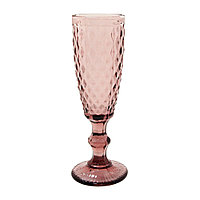 Бокал-шампанское Изумруд-2 180 мл розовый, 34215-12-3