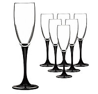 Набор бокалов для шампанского Luminarc ОСЗ Domino 170 мл 6 пр H8167