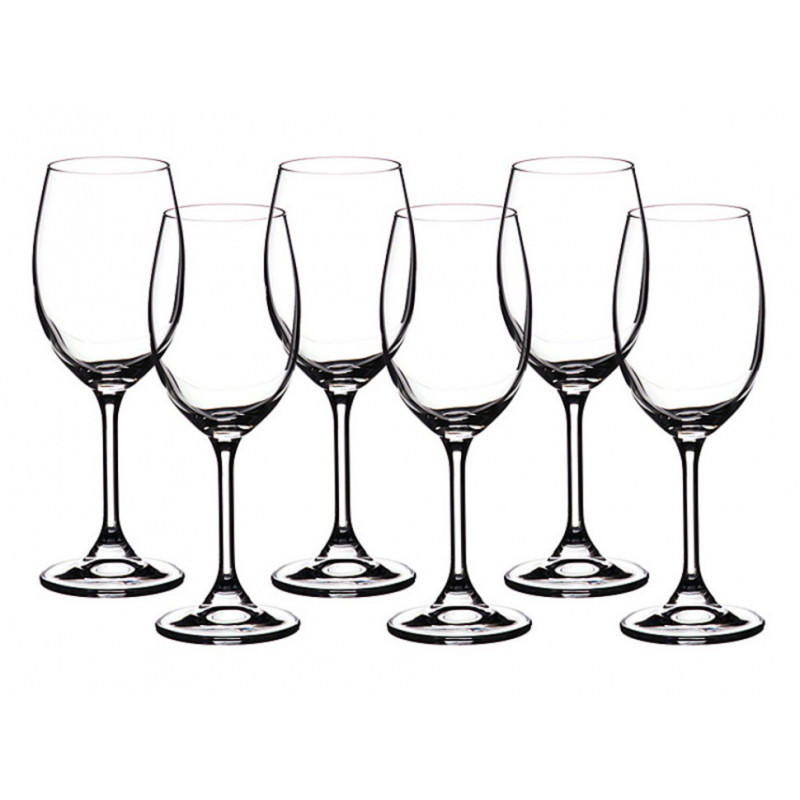 Набор бокалов для вина Bohemia Klara (Sylvia) 350 мл 6 пр b4s415 - фото 1 - id-p8275415