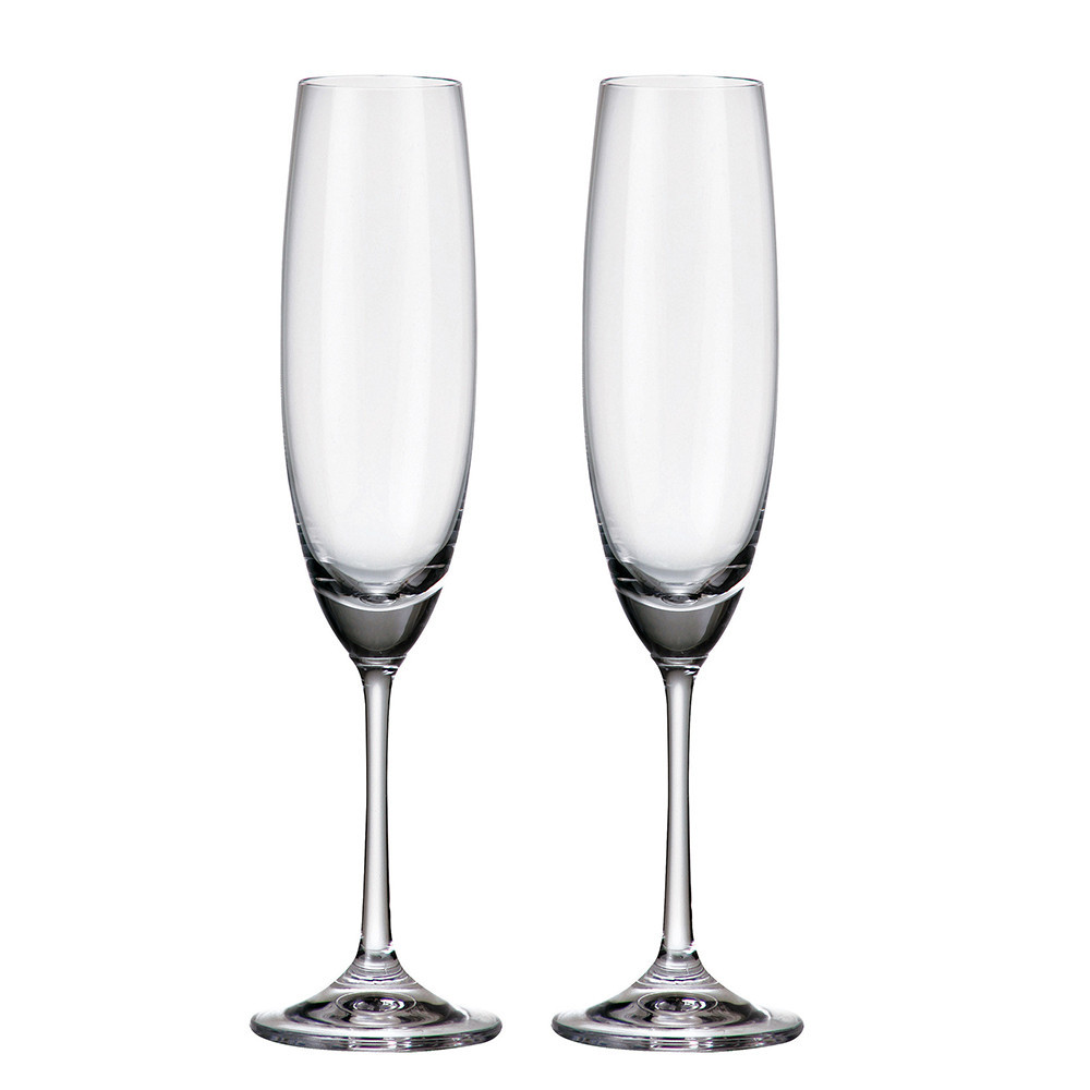 Набор бокалов для шампанского Bohemia Barbara (Milvus) 250 мл 6 пр b1SD22 - фото 1 - id-p8275703