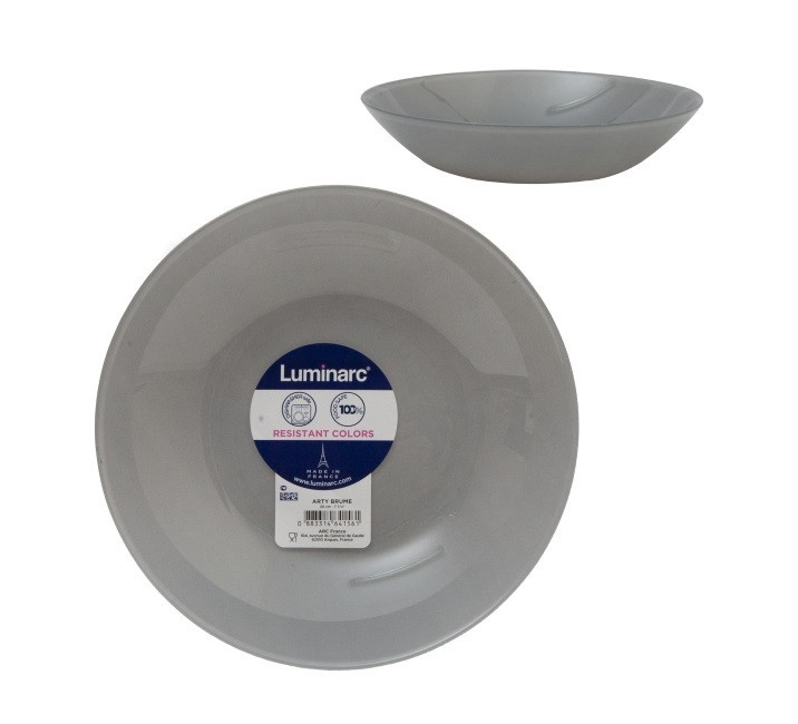 Тарелка суповая круглая Luminarc Arty Brume 20 см N4150 - фото 1 - id-p8757960