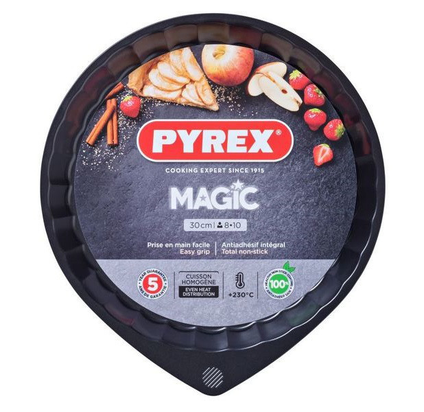 Форма круглая волнистым краем 30 см Pyrex Magic MG30BN6 - фото 1 - id-p8549825
