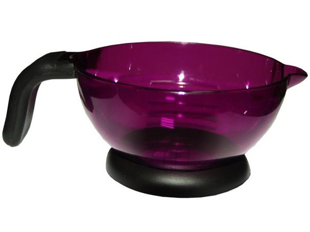 Емкость для краски волос DenIC - фиолетовая с ручкой - фото 1 - id-p2859122