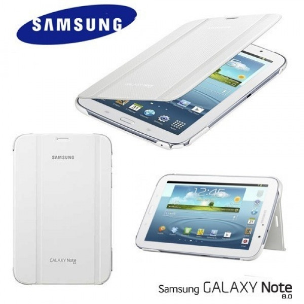 Чехол Book Cover Samsung Galaxy Note 8.0 N5100/N5110 Белый - фото 1 - id-p4774642