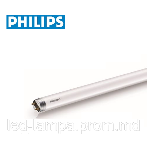 Светодиодная лампа Philips 740, LED, Т8, 8W, 600мм, 4000K, нейтральный свет, цоколь-G13, 2 года гаранти!! - фото 1 - id-p5239536