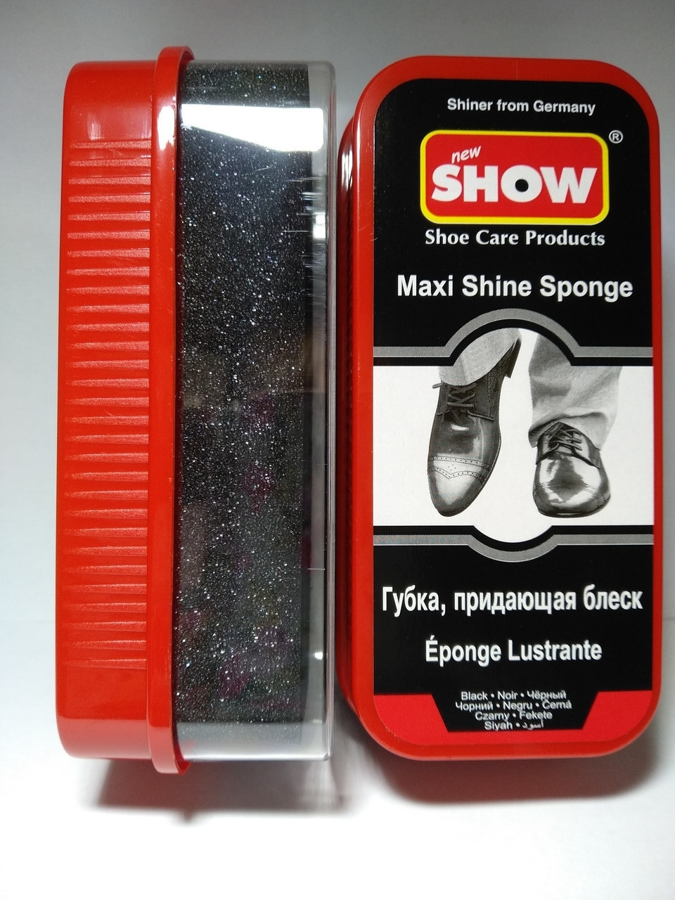 Губка для обуви SHOW maxi черная - фото 1 - id-p8623078