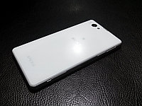 Декоративная защитная пленка для телефона Sony Xperia Z1 Compact бежевая рептилия