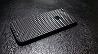 Декоративная защитная пленка для Iphone 5 карбон кубик черный