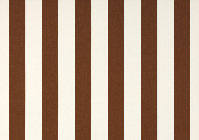 Маркізна тканина Чернівці Dickson 8552 ширина рулона 120см полоска коричневый/белый. - фото 1 - id-p4177389
