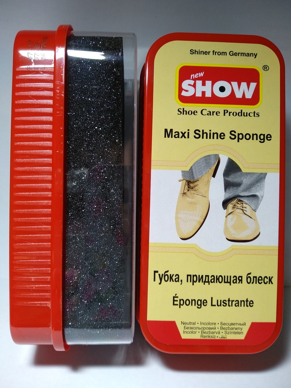 Губка для обуви SHOW maxi бесцветная - фото 1 - id-p8623077