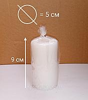 Свечи свадебные СТОЛБИК белый размер 9*5 см качество