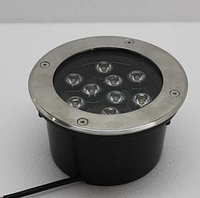 Подводный встраиваемый светильник 9*1W RGB ip68 Ecolend