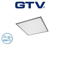 Светодиодная LED панель GTV, EMC+, 40W, 4400Lm, 4000К, IP54, серый, толщина - 10мм. Гарантия - 60 месяцев
