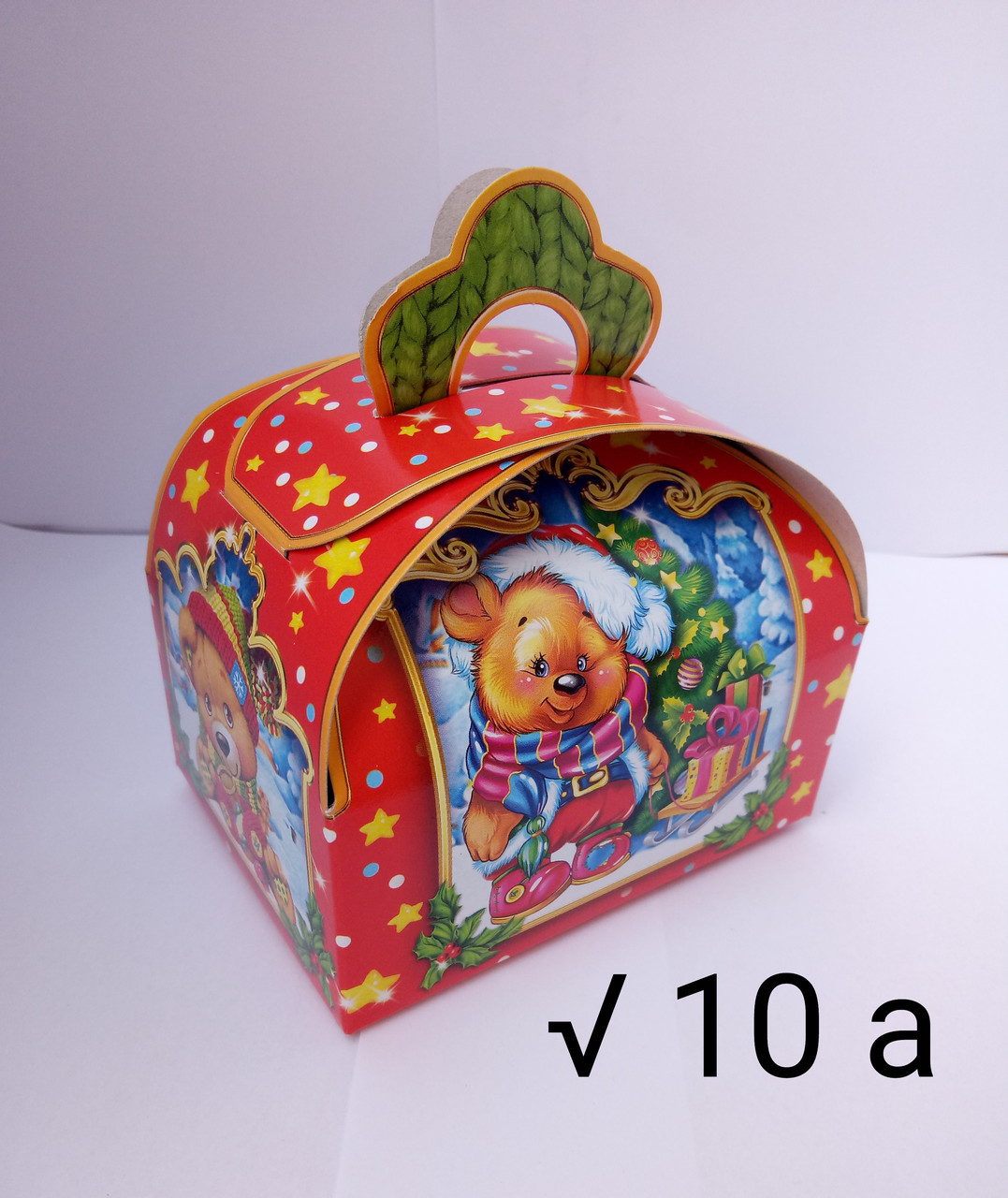 Упаковка для конфет Новый год 200 грамм - фото 1 - id-p8649405