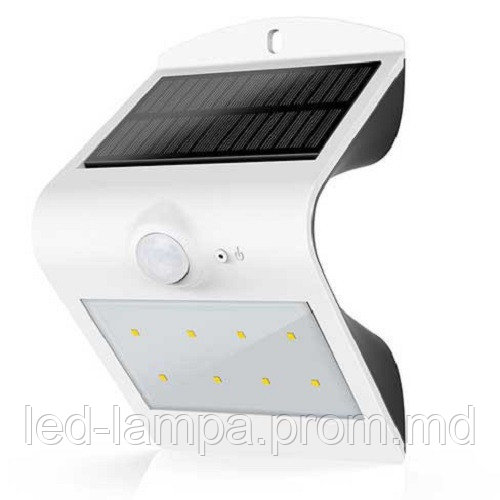 Светодиодный LED светильник, прожектор, на солнечной батарее с датчиком движения, 1-LSD-SWL-1.5W-CL1 Butterfly - фото 1 - id-p5346600