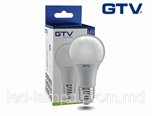Светодиодная LED лампа GTV, 7W, 3000К, тёплого свечения, цоколь - Е27, 2 года гарантии! - фото 1 - id-p5960392