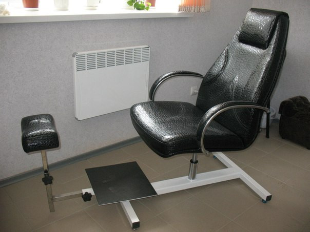 Кресло педикюрное черное - фото 1 - id-p2858978