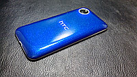 Декоративная защитная пленка для HTC Desire 709D Синий кобальт