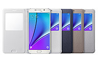 Чехол - книжка S View Cover Samsung Galaxy Note 5 N920C Светло-серый