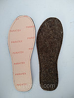 Стельки для обуви лечебные натуральная шерсть на кожкартоне 36 -46 размеры