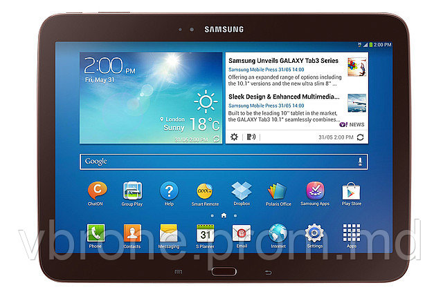 Бронированная защитная пленка для Samsung Galaxy Tab 3 (10.1") - фото 1 - id-p3866489