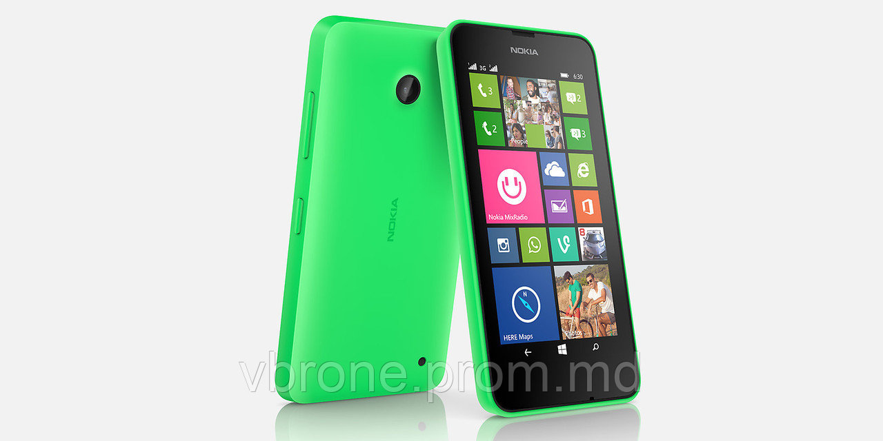 Бронированная защитная пленка для экрана Nokia Lumia 630 Dual SIM - фото 1 - id-p3867514