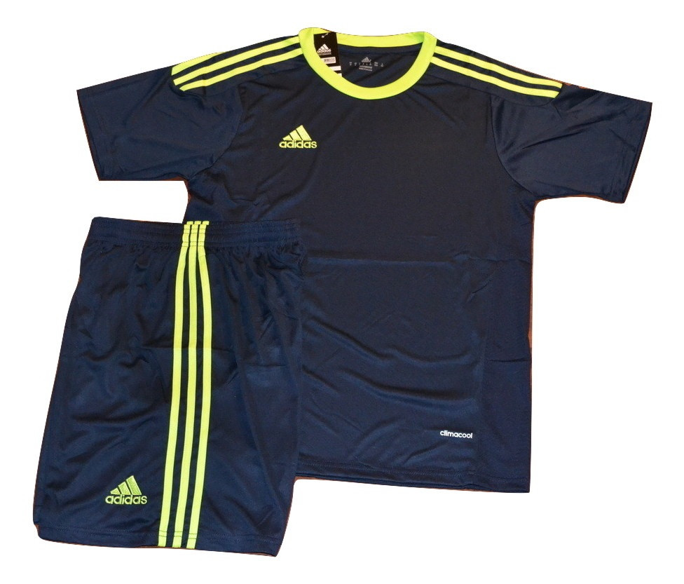 Футбольная форма игровая Adidas ( цвет - темно синий ) M (р.44-46 рост 160-167 см) - фото 1 - id-p5221183