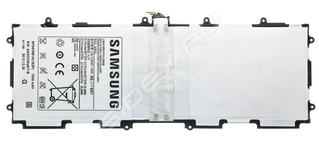 Аккумулятор батарея Samsung Galaxy Tab P7500 7000mAh - фото 1 - id-p4773523
