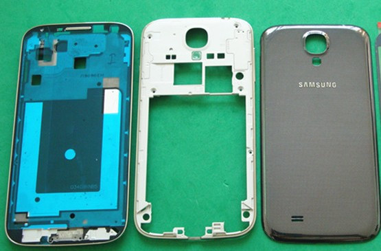 Корпус для Samsung Galaxy S4 I9500 Темно-серый - фото 1 - id-p4774195