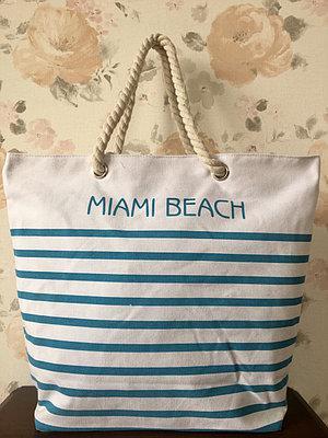 Женская пляжная сумка Miami Beach ( в полоску) - фото 1 - id-p8078898
