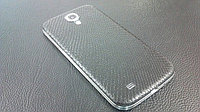 Декоративная защитная пленка для Samsung GT-I9500 Galaxy S 4 рептилия черная