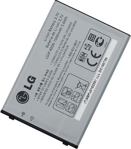 Аккумулятор, батарея LG IP-400N 1500mAh АКБ - фото 1 - id-p5084293