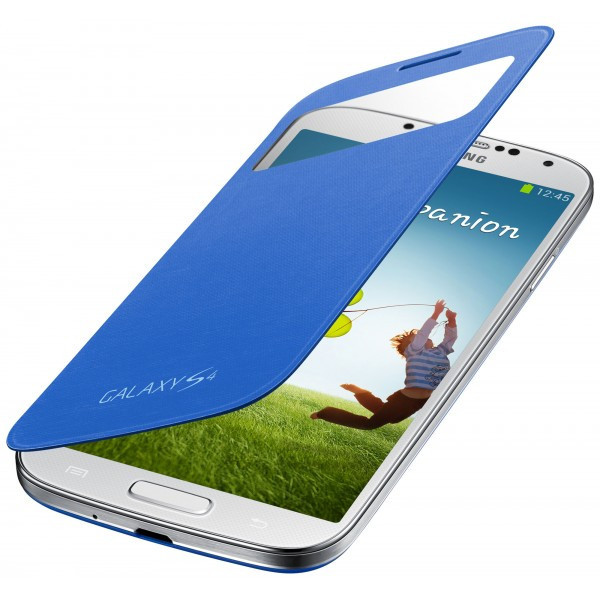 Dilux - Чехол - книжка Samsung Galaxy Mega 6.3 i9200 S View Cover Голубой - фото 1 - id-p4774602