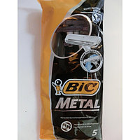 Станки для бритья Бик Bic металл 5 штук оригинал