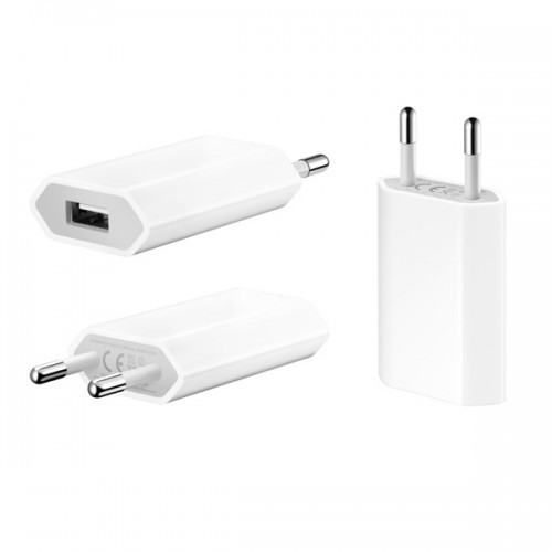 Адаптер питания Apple USB мощностью 5 Вт сетевая зарядка iPhone iPod - фото 1 - id-p5436948
