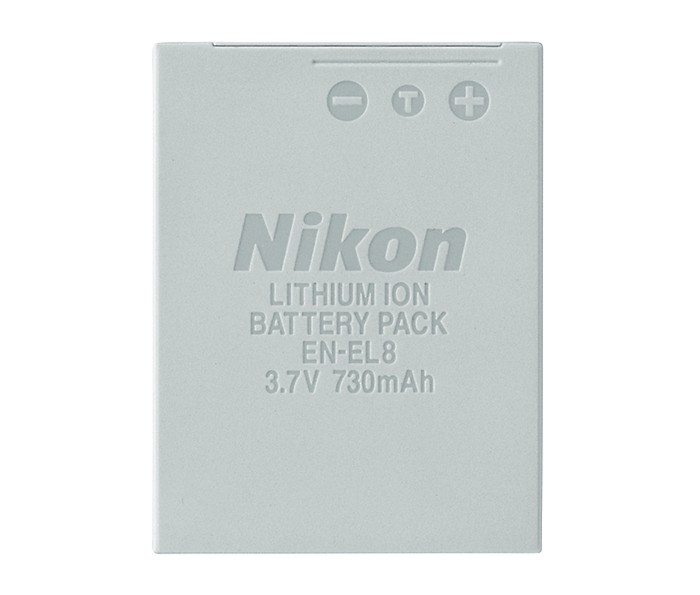 Dilux - Nikon EN-EL8 3.7V 730mah Li-ion аккумуляторная батарея к фотокамере - фото 1 - id-p4773538