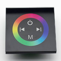 Стационарнный RGB touch контроллер 12A 144W 12V black