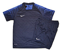 Футбольная форма игровая Nike ( цвет-синий) XXL ( на рост 180-185 см)