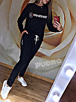 Костюм женский спортивный трикотажный штаны и кофта, реплика Reebok
