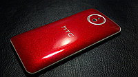 Декоративная защитная пленка для HTC Desire 609D "канди красный"