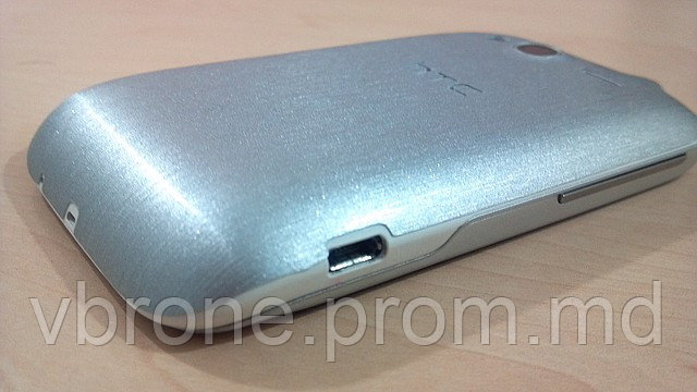 Декоративная защитная пленка для HTC Desire C алюминий - фото 1 - id-p3865915