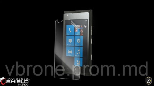 Бронированная защитная пленка для экрана Nokia Lumia 900 - фото 1 - id-p3866053