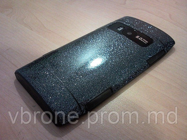 Декоративная защитная пленка для телефона Nokia X7 светлый оникс - фото 1 - id-p3865955