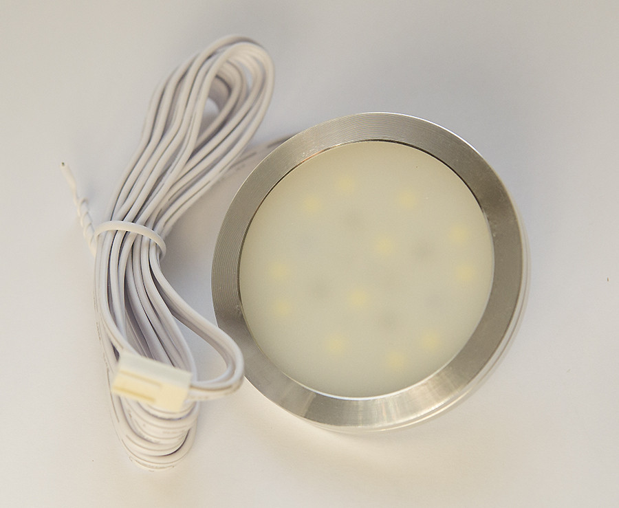 Мебельный светодиодный светильник LED 2,5w DL-C117 DC-12V Теплый белый - фото 1 - id-p5360363