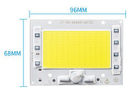 Светодиодная LED матрица 50w IC SMART CHIP 220V ( встроенный драйвер )